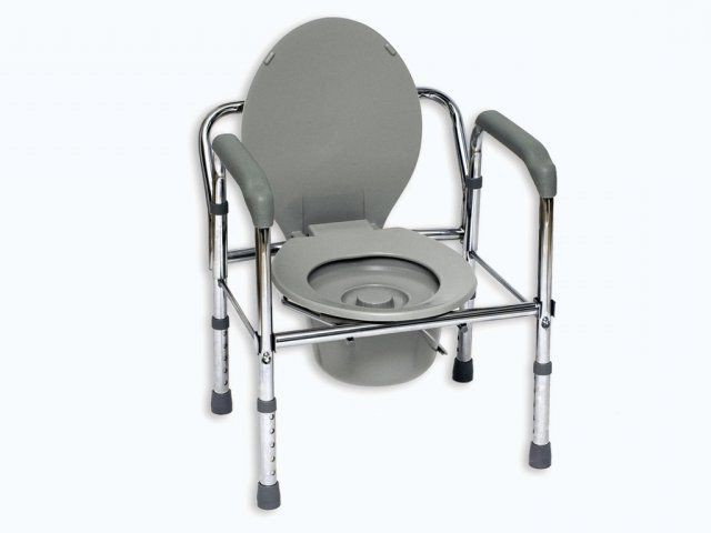 Toaletné kreslo nepojazdné, šírka 45 cm