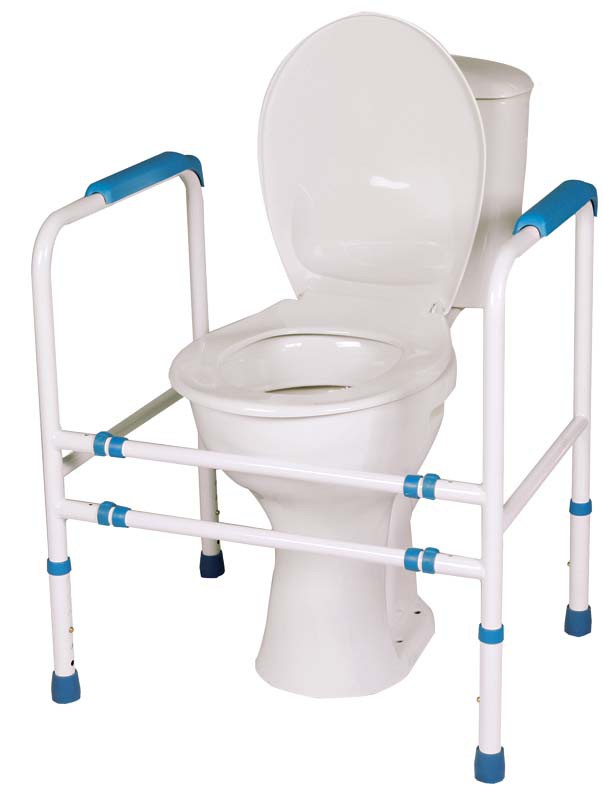 Opora ku WC prenosná, štvorbodová, nastaviteľná