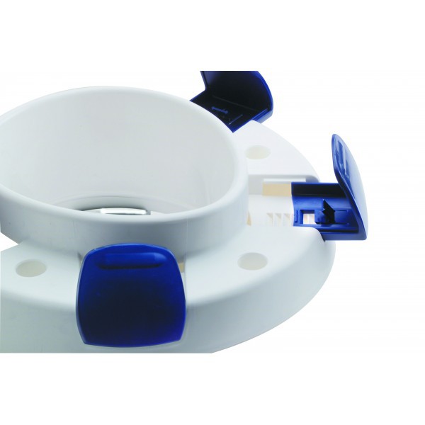 Nádstavec na WC 10cm s poklopom CLIPPER III