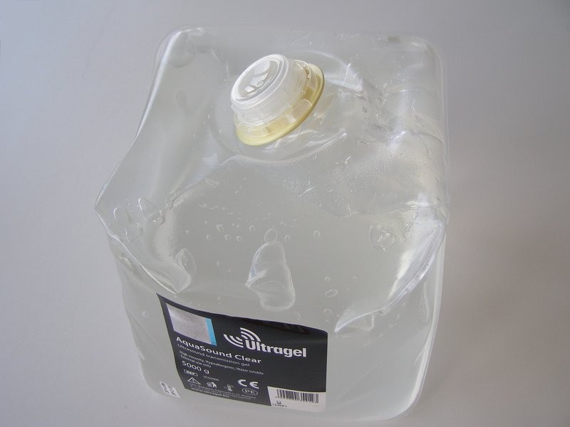Sonografický gel Aquasound clear, kubitajner 5kg